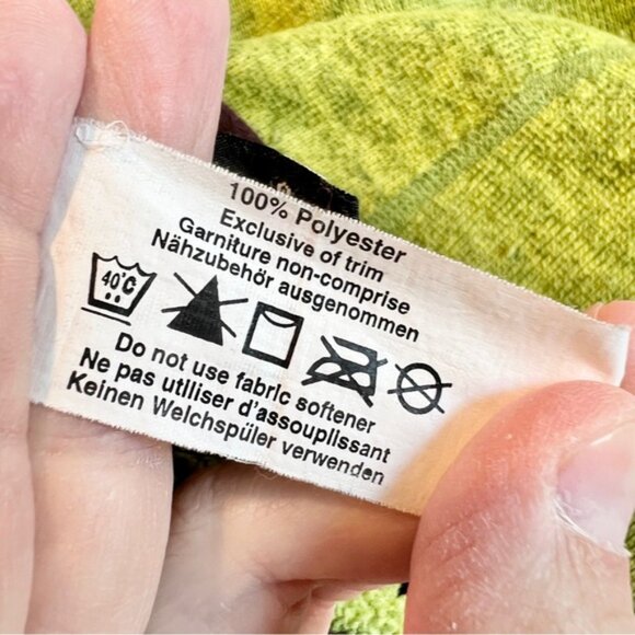 Arc’teryx Polartec Full Zip Fleece Jacket Green Women’s Size M - Picture 9 of 11